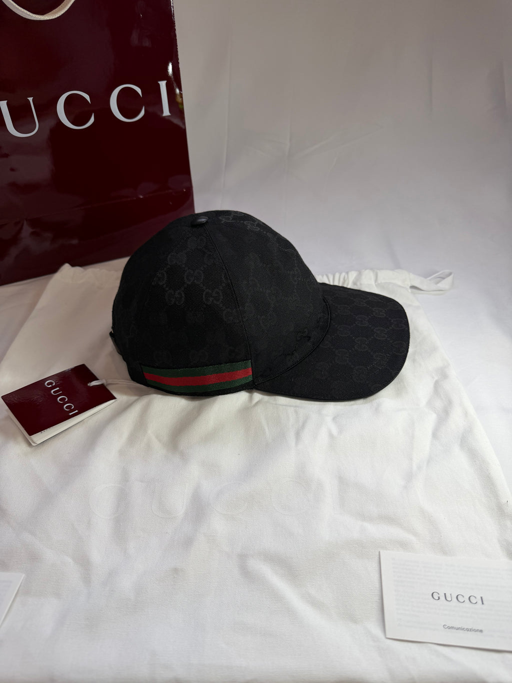 Casquette Gucci noir