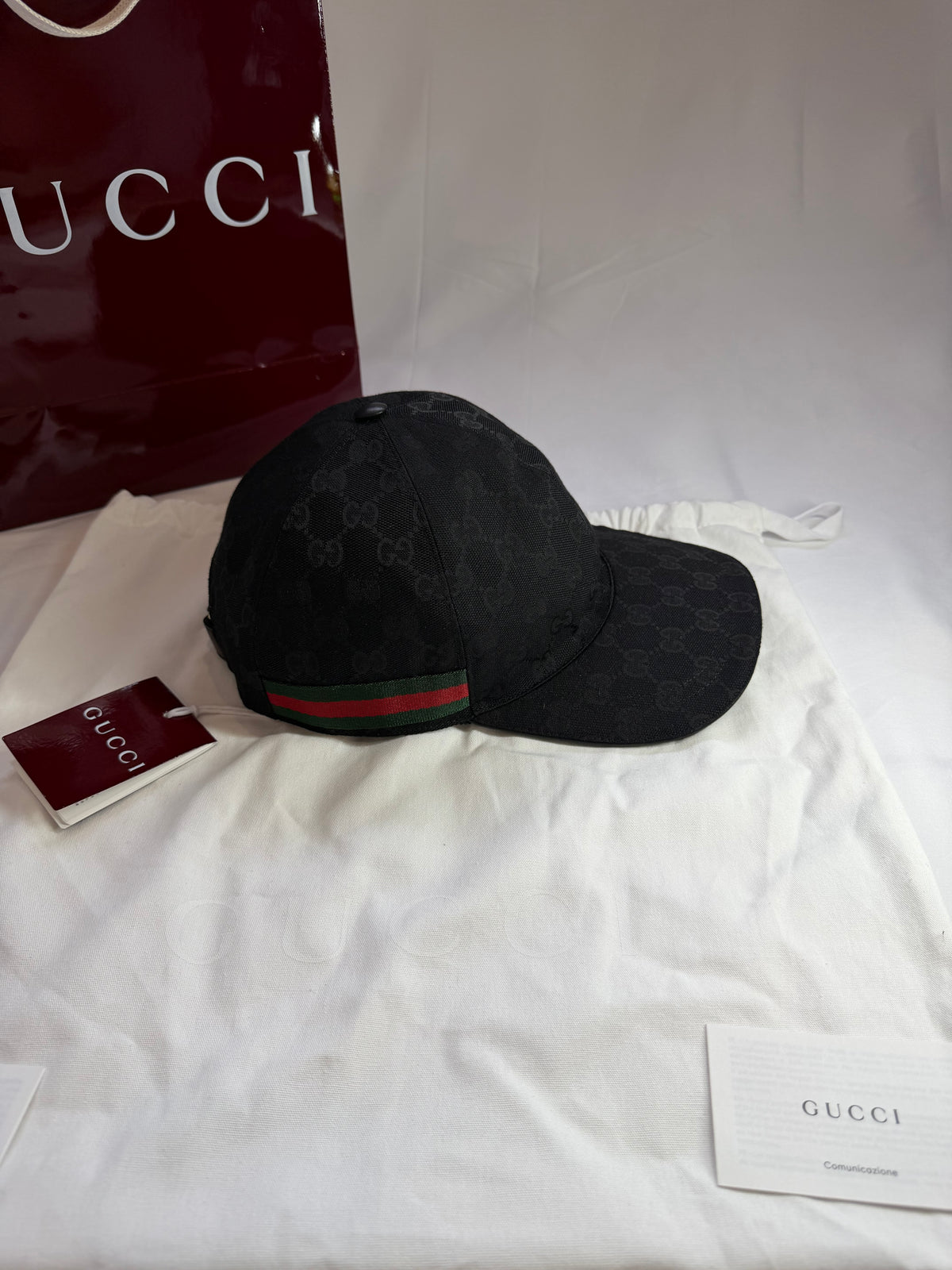 Casquette Gucci noir