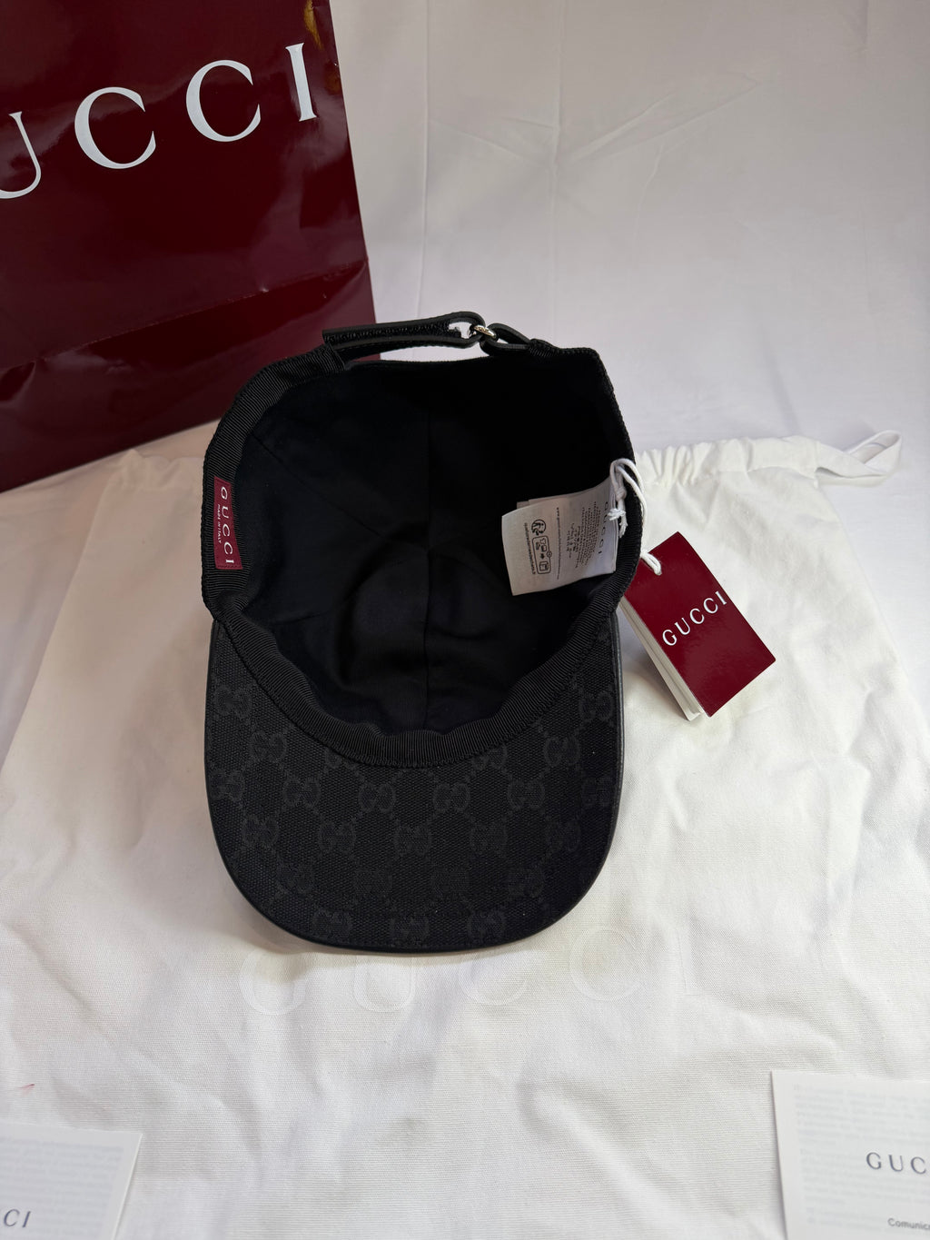 Casquette Gucci noir