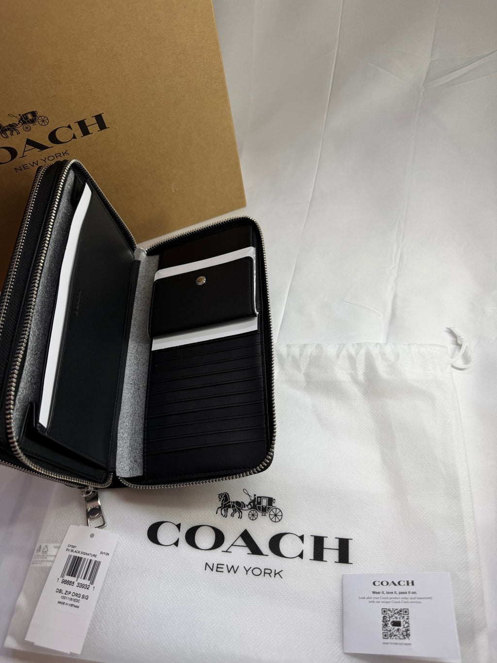Pochette portefeuille Coach