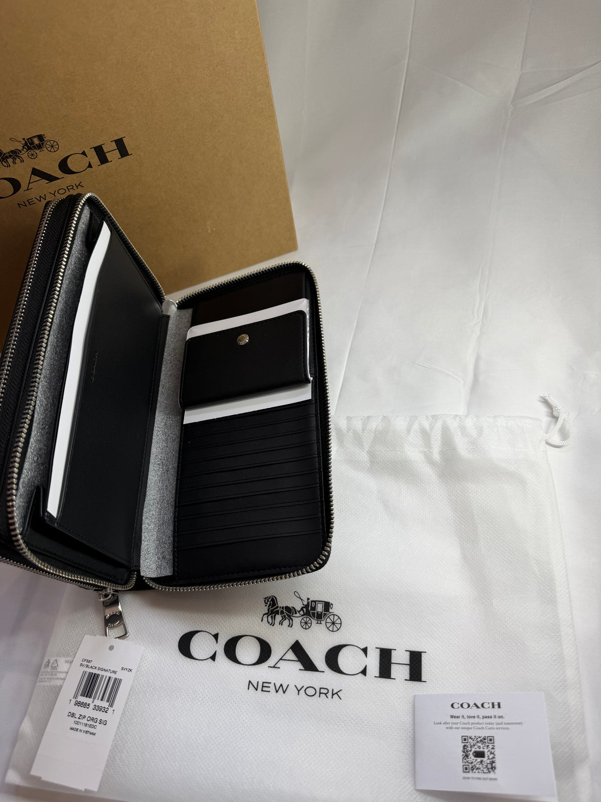 Pochette portefeuille Coach