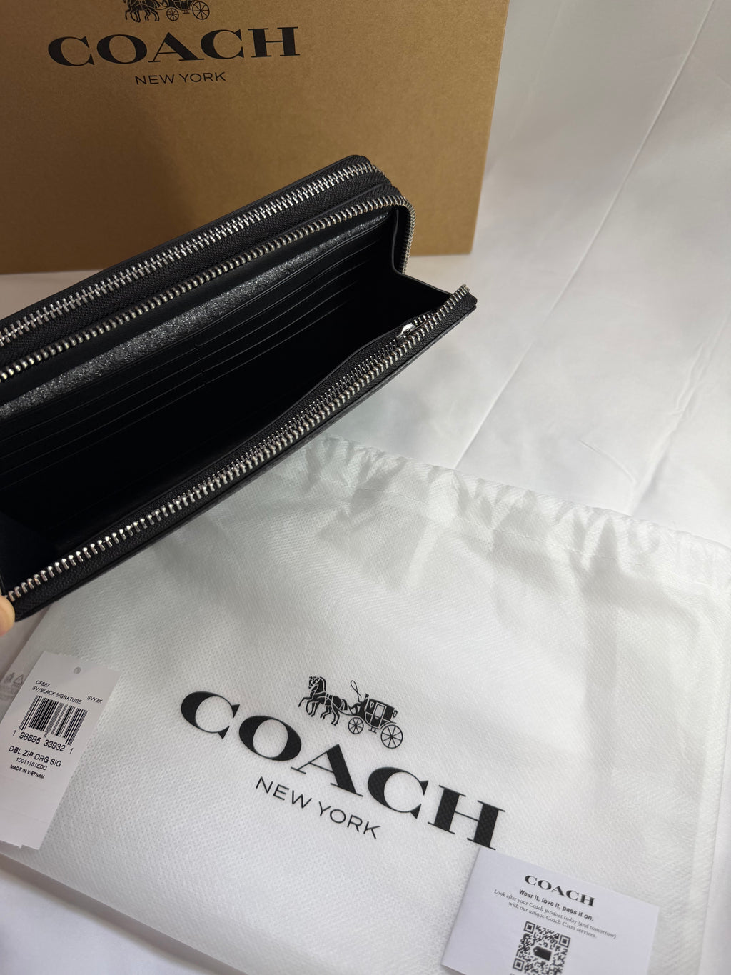 Pochette portefeuille Coach